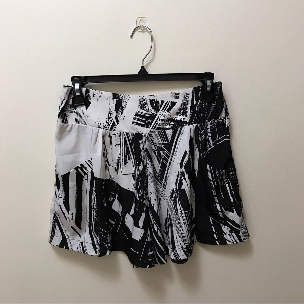 Satin shorts